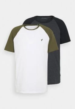 Pier One Authentique 100% 2 PACK – T-shirt Basique T-shirts Col Rond Homme -Mode Vêtements Boutique 089090e333ec455d9a57fcacffdde303 1