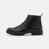 Pier One Réduction Bottines à Lacets Bottes Rond Homme