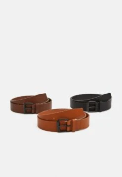 Produit De Première Qualité Pier One 3 PACK – Ceinture Ceintures Boucle Ardillon Unisex