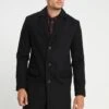 Pier One Excellente Qualité Manteau Classique Manteaux Col Revers Homme -Mode Vêtements Boutique 302ac808b7c1478ba5ddf9b47a0762e2