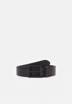 Pier One LEATHER – Ceinture Prix Ourlé Ceintures Boucle Ardillon Homme
