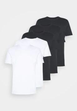 Prix Ourlé Pier One 5 PACK – T-shirt Basique T-shirts & Polos Col Rond Homme 27 Prix Ourlé Pier One 5 PACK – T-shirt Basique T-shirts & Polos Col Rond Homme -Mode Vêtements Boutique 40588171b1464eeda1d7e2214cf20960 4