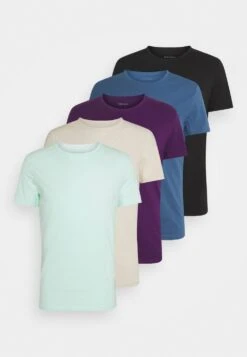 Prix Ourlé Pier One 5 PACK – T-shirt Basique T-shirts & Polos Col Rond Homme 33 Prix Ourlé Pier One 5 PACK – T-shirt Basique T-shirts & Polos Col Rond Homme -Mode Vêtements Boutique 4ee64436d28c4a40ba303aa01cdff8f0 4