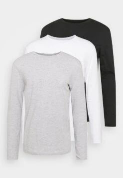 Pier One 3 PACK – T-shirt à Manches Longues Qualité Supérieure T-shirts Col Rond Homme -Mode Vêtements Boutique 5065377fc72c4fd496763a2b57fb6a7f 2