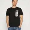 Pier One Prix Légers T-shirt Imprimé T-shirts Col Rond Homme -Mode Vêtements Boutique 564ee0576f384481bbeaa29c59583953