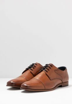 Pier One LEATHER – Derbies & Richelieus En Remise Chaussures De Ville Rond Homme -Mode Vêtements Boutique 6adc8a15fcba42609cfaac073b602468