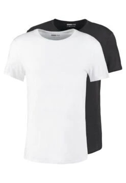 Pier One 2 PACK – T-shirt Basique Prix De Lancement T-shirts Col Rond Homme -Mode Vêtements Boutique b4b02328d8c24f47b009dc0aff594344 5