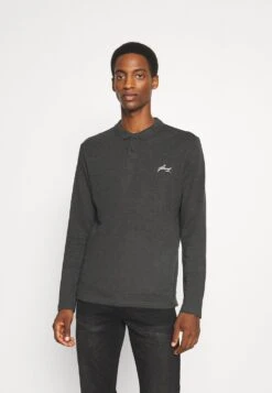 Pier One 50% Off De Vente T-shirt à Manches Longues T-shirts Col Polo Homme