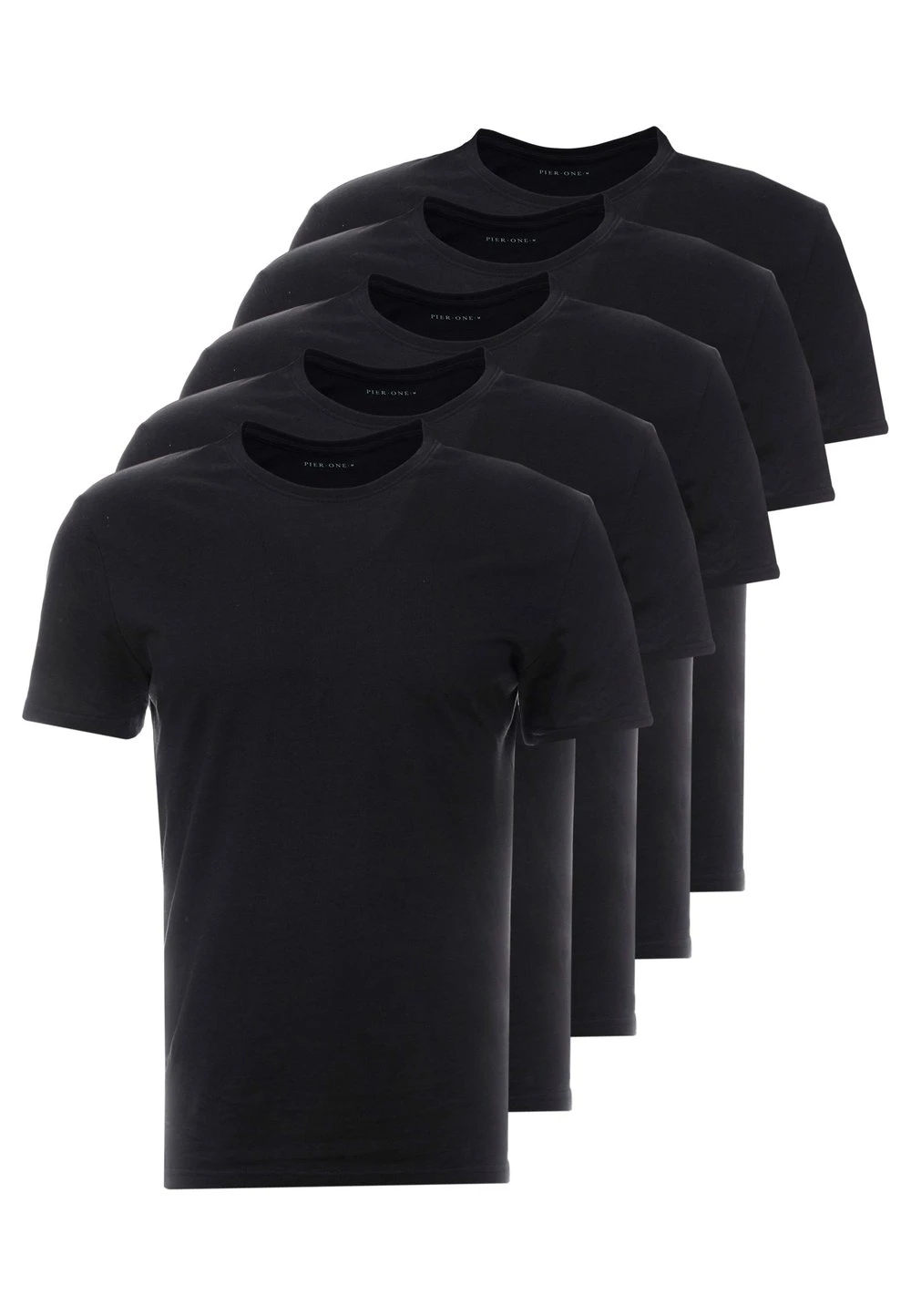 Prix Ourlé Pier One 5 PACK – T-shirt Basique T-shirts & Polos Col Rond Homme 9 Prix Ourlé Pier One 5 PACK – T-shirt Basique T-shirts & Polos Col Rond Homme – Image 8