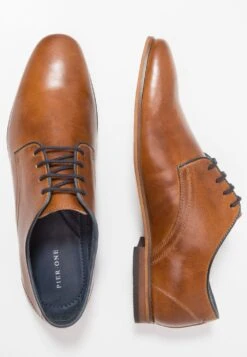 Soldes Pier One LEATHER – Derbies & Richelieus Chaussures De Ville Rond Homme -Mode Vêtements Boutique c986e96e62d94800ab38a96b5382c252