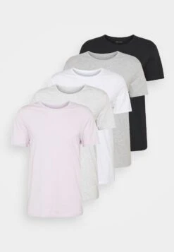 Prix Discount Pier One 5 PACK – T-shirt Basique T-shirts Col Rond Homme -Mode Vêtements Boutique ccb0d72ff81243e5bd9208e72fe25f16 8
