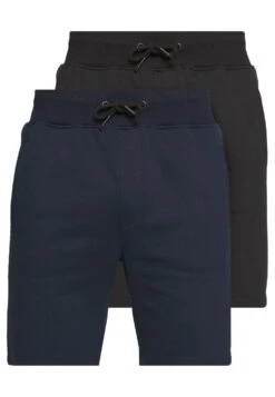Pier One 2 PACK – Short – Light Grey /black Qualité Garantie 100% Pantalons Normale Homme -Mode Vêtements Boutique eee667fe5816453a9c270d93494b5613 1