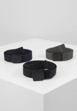 Prix Cassé Pier One 3 PACK UNISEX – Ceinture Ceintures Fermeture Coulissante